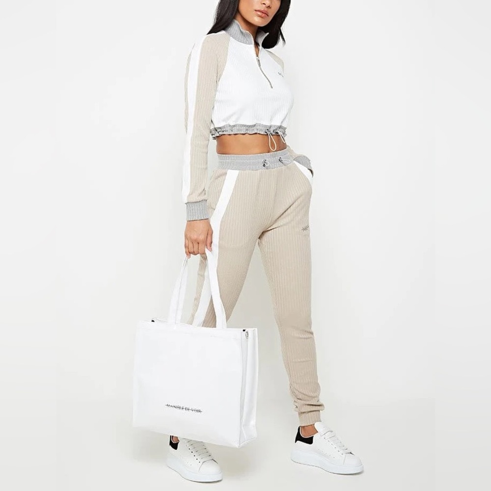 Maniere De Voir Ribbed Tracksuit